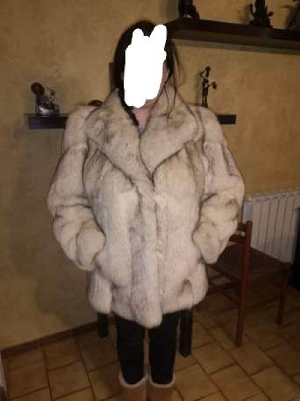 Manteau en renard Vêtements