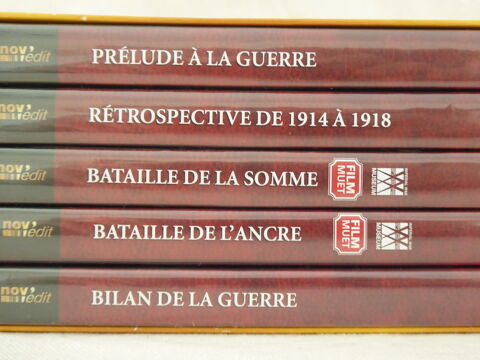 Coffret 5 DVD guerre 14-18. 10 Selles-sur-Cher (41)