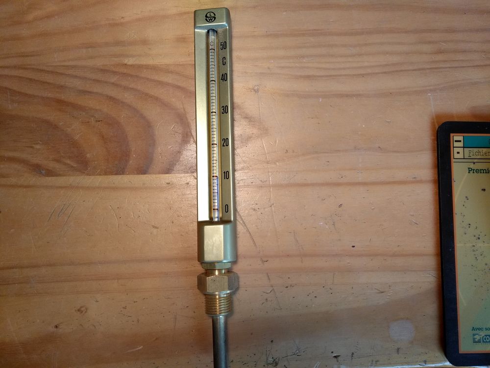 Thermom&eacute;tre industriel Schneider Bricolage