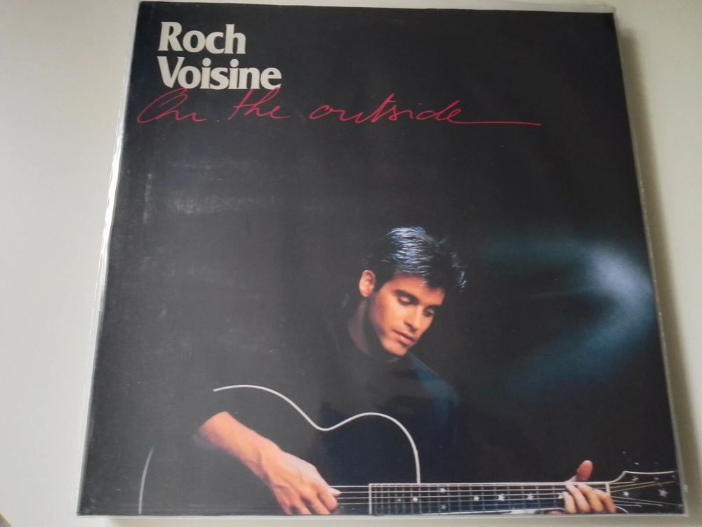 ROCH VOISINE RARE LP 33 TOURS VINYL PRESSAGE ESPAGNE "ON THE CD et vinyles