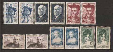 TIBRES NEUFS ANNEE1950 en double 7 Valros (34)