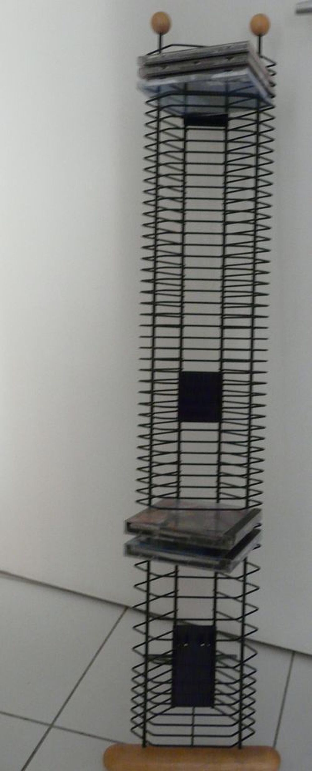 range CD colonne fer Meubles