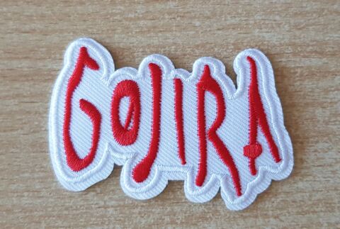 �cusson patch brod� groupe metal band gojira 7x4,5 cm 4 Carnon Plage (34)
