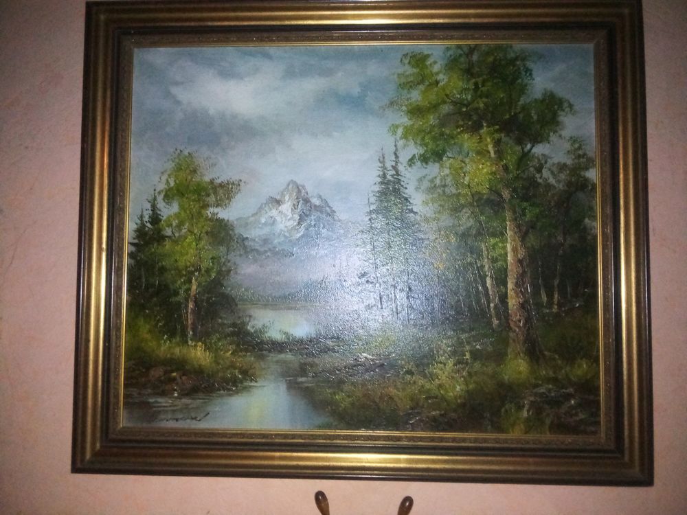 V.D.S TABLEAU MONTAGNE HAUTE SAVOIE Décoration