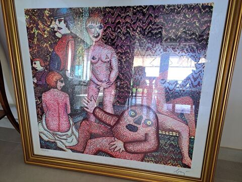 Litho sous verre 150 St Aygulf (83)
