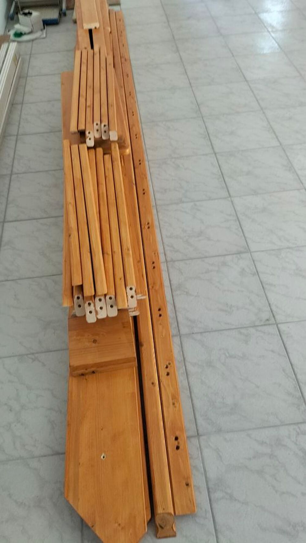 Escalier bois plus garde corps Bricolage