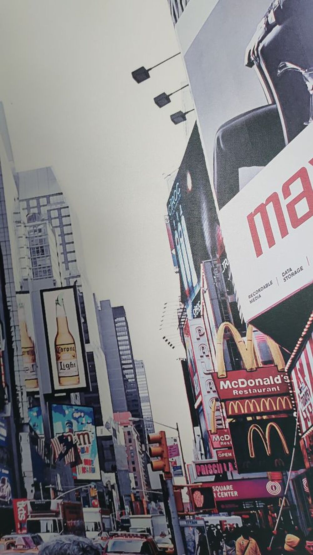 Tableau sur Toile - Impression New York Times Square Décoration
