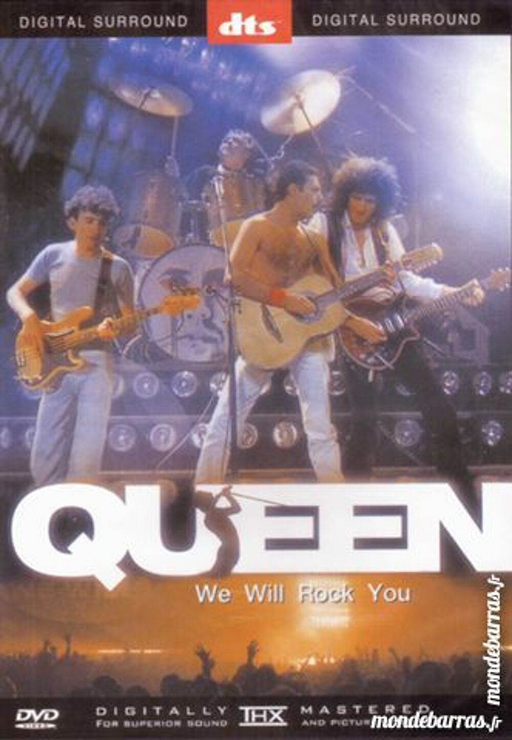 QUEEN WE WILL ROCK YOU DVD et blu-ray