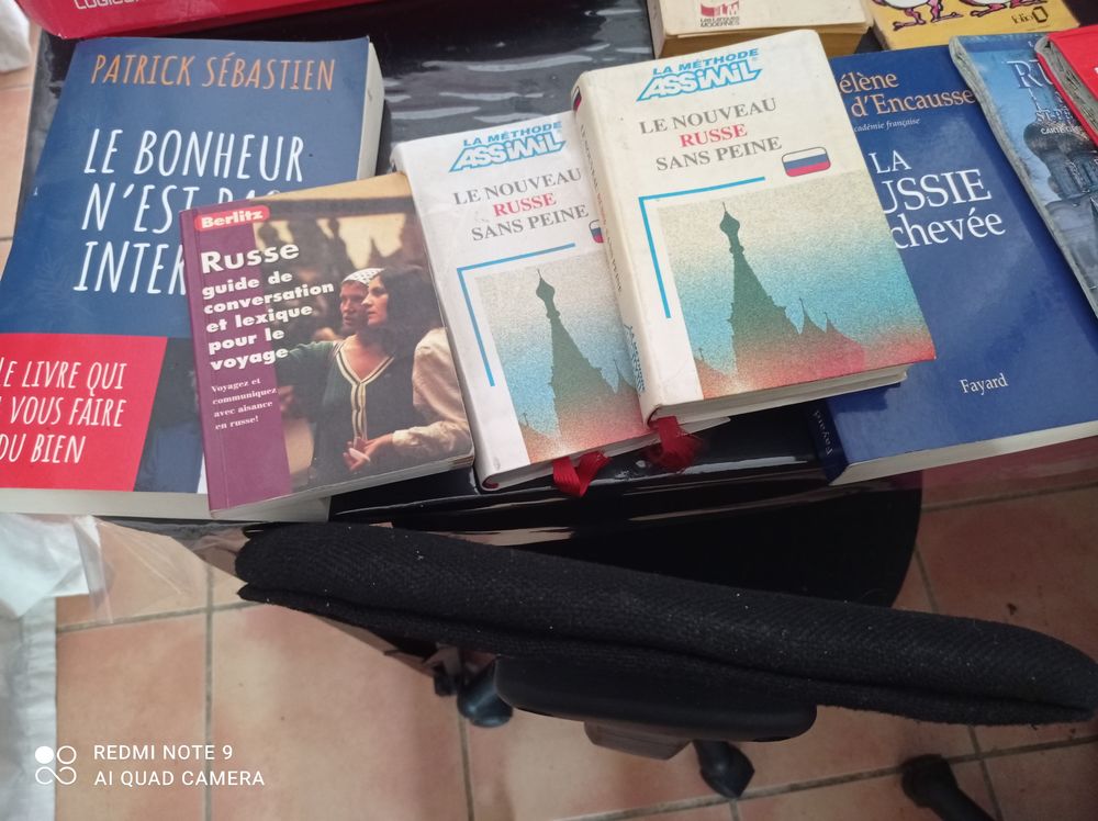 Livres sur l'apprentissage du russe Livres et BD