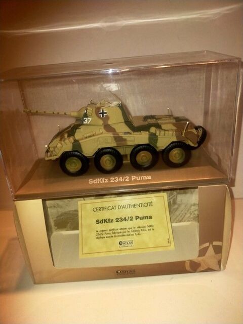 miniature militaire SdKfz 234/2 Puma
8 Mirecourt (88)