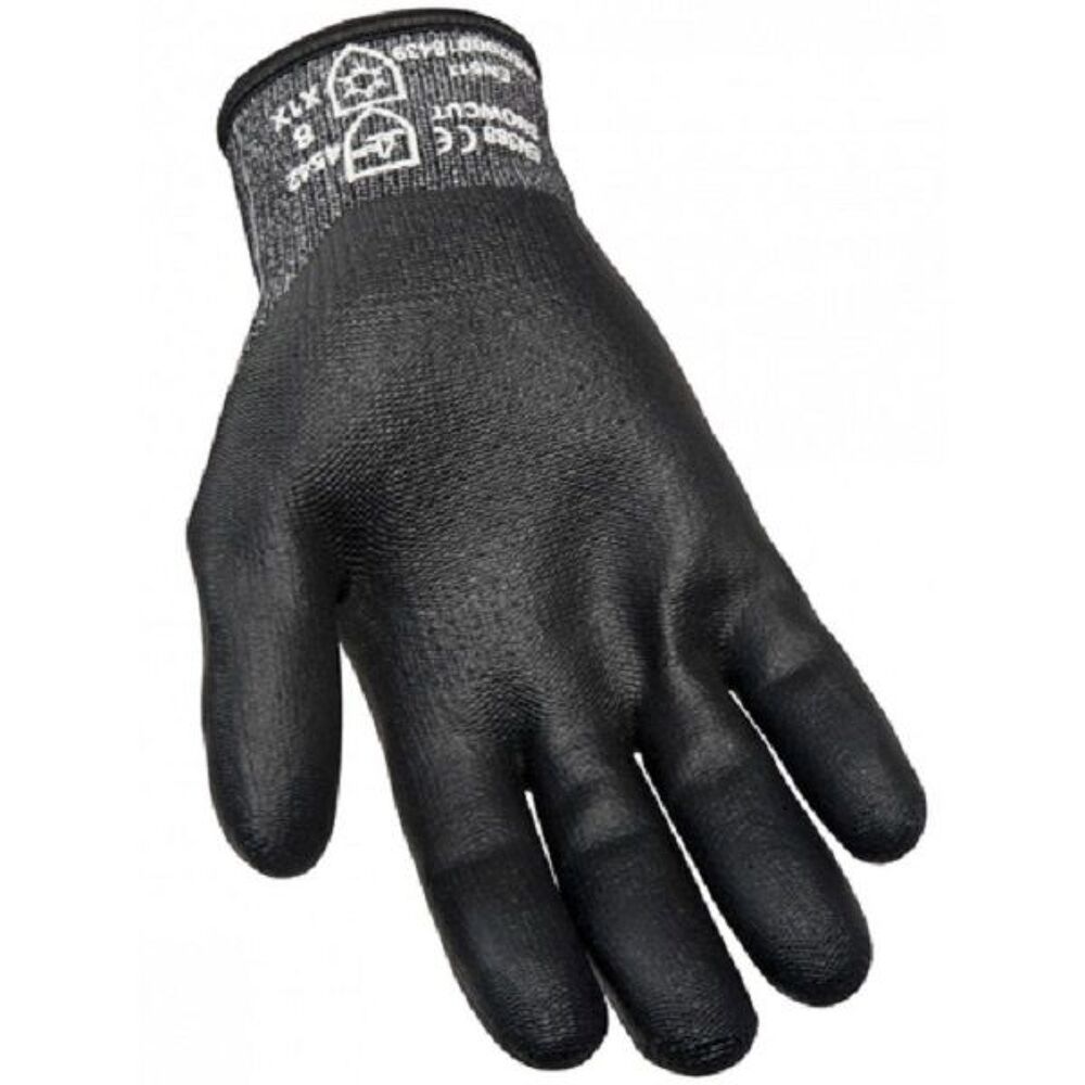 4 Paire Gant DE TRAVAIL Anti coupure et Froid SINGER enduit nitrile FOURREE 10 Bricolage