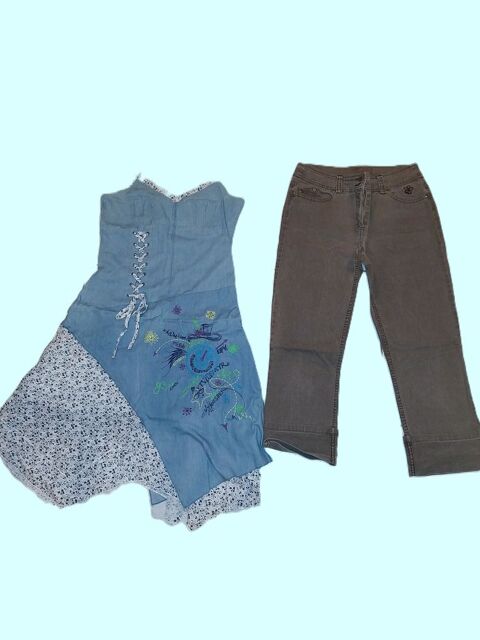 LOT VETEMENTS FEMME ETE TAILLE 38 16 Foss� (41)