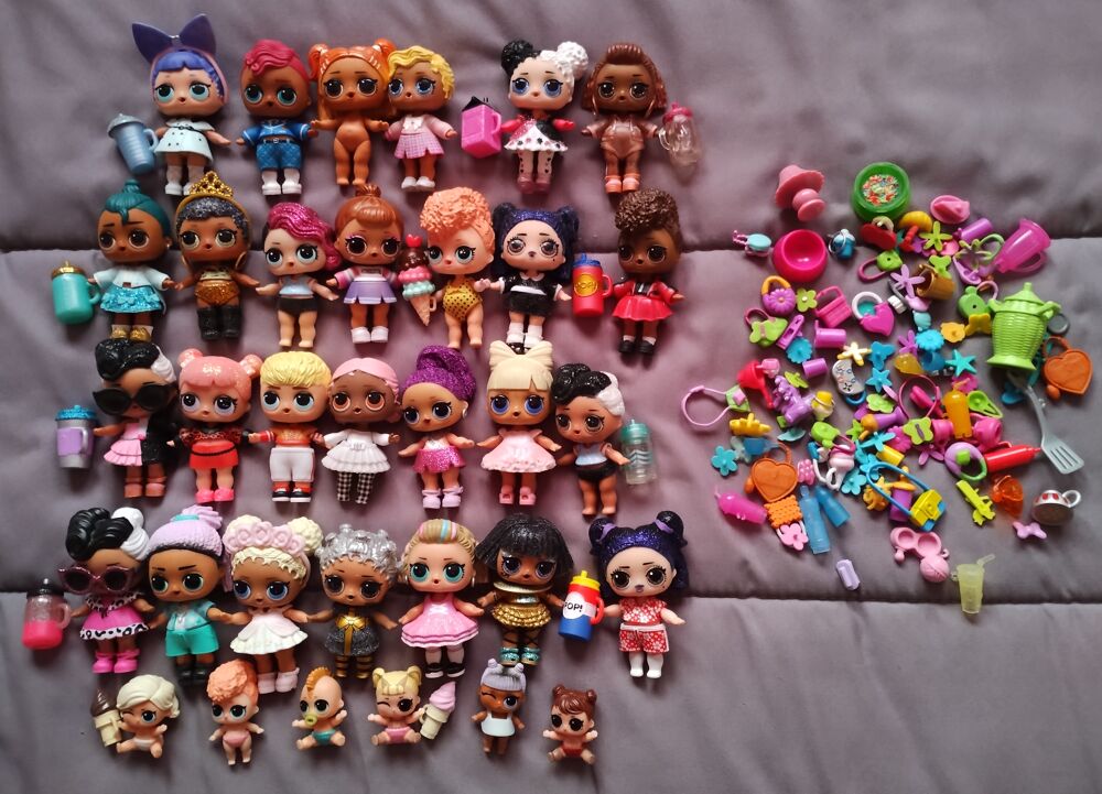 Lot de Poup&eacute;es et Accessoires LOL Surprise Jeux / jouets