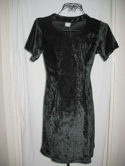 Fêtes : Robe en velours noir -T40 10 Antony (92)