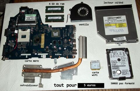 pieces pc portable non testes. 5 Wattrelos (59)