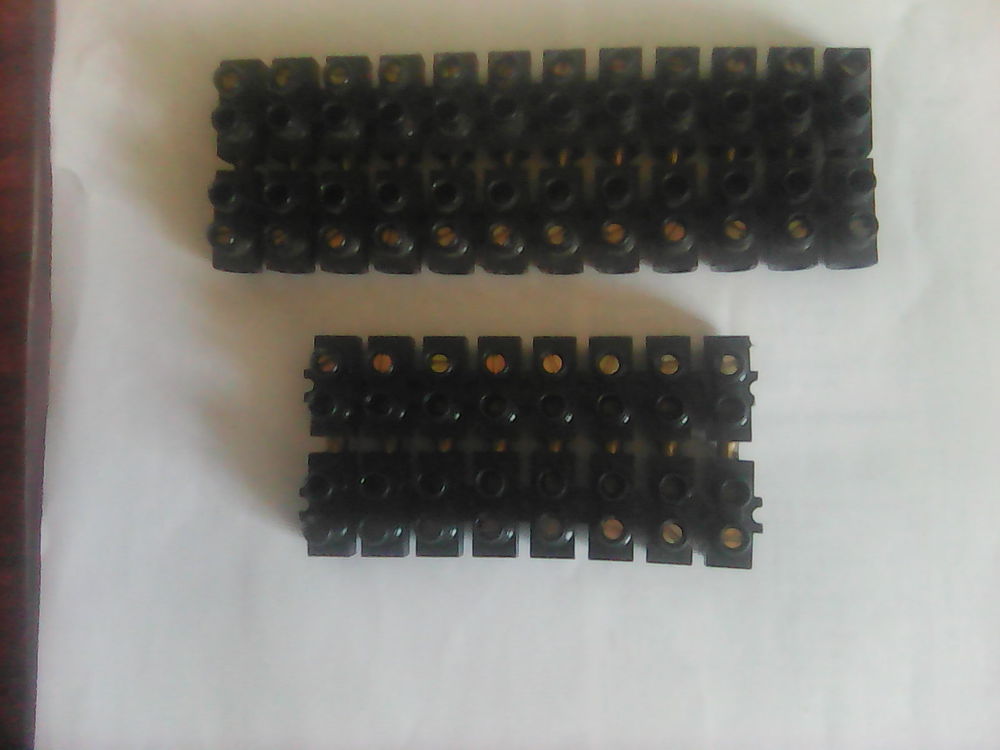 Barrettes &agrave; broches 10 mm2 de chez Legrand . Bricolage