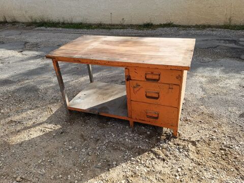 Etabli 1480 x 790 x h840 mm metal bois 320 Saint-Jean-de-Fos (34)