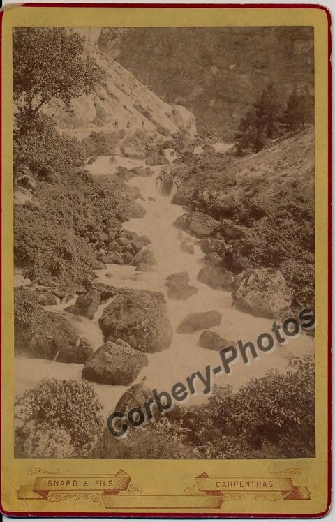Fontaine de Vaucluse Photo Isnard & Fils Carpentras ca1880 25 Loches (37)