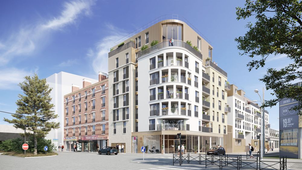 Vente Appartement T2 neuf meublé 43 m² avec loggia - Neuilly-Plaisance RER A Neuilly-plaisance