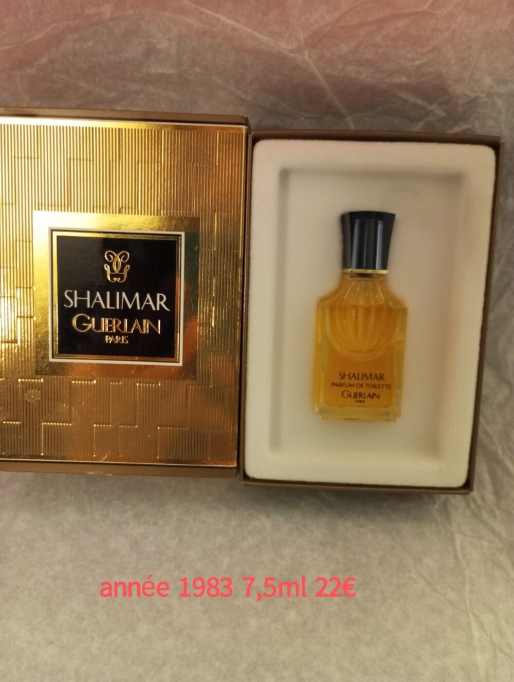 coffret miniature Shalimar de Guerlain 