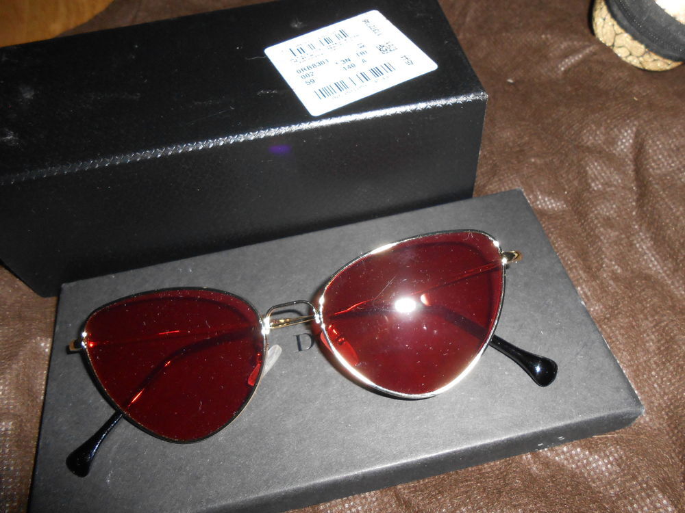 Lunettes or, solaires femme prototype Bijoux et montres