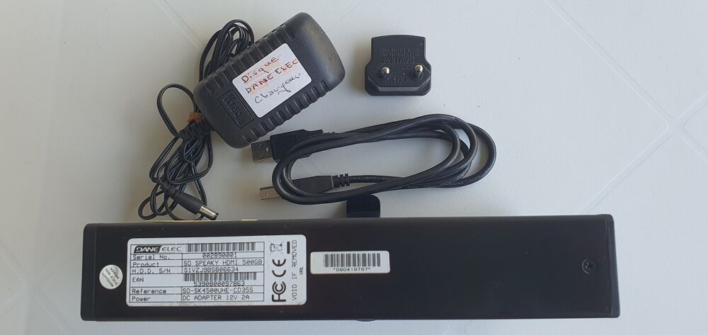 Disque dur multim&eacute;dia DANE-ELEC So Speaky HDMI Photos/Video/TV
