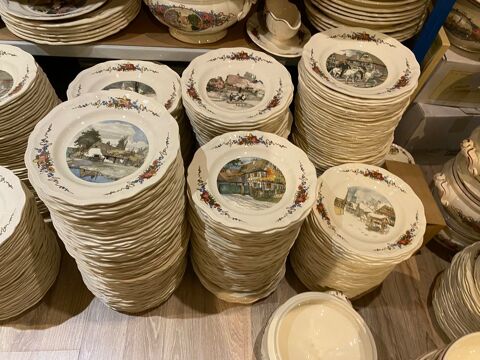 divers plats et assiettes Sarreguemines Obernai 320 Soultz-Haut-Rhin (68)