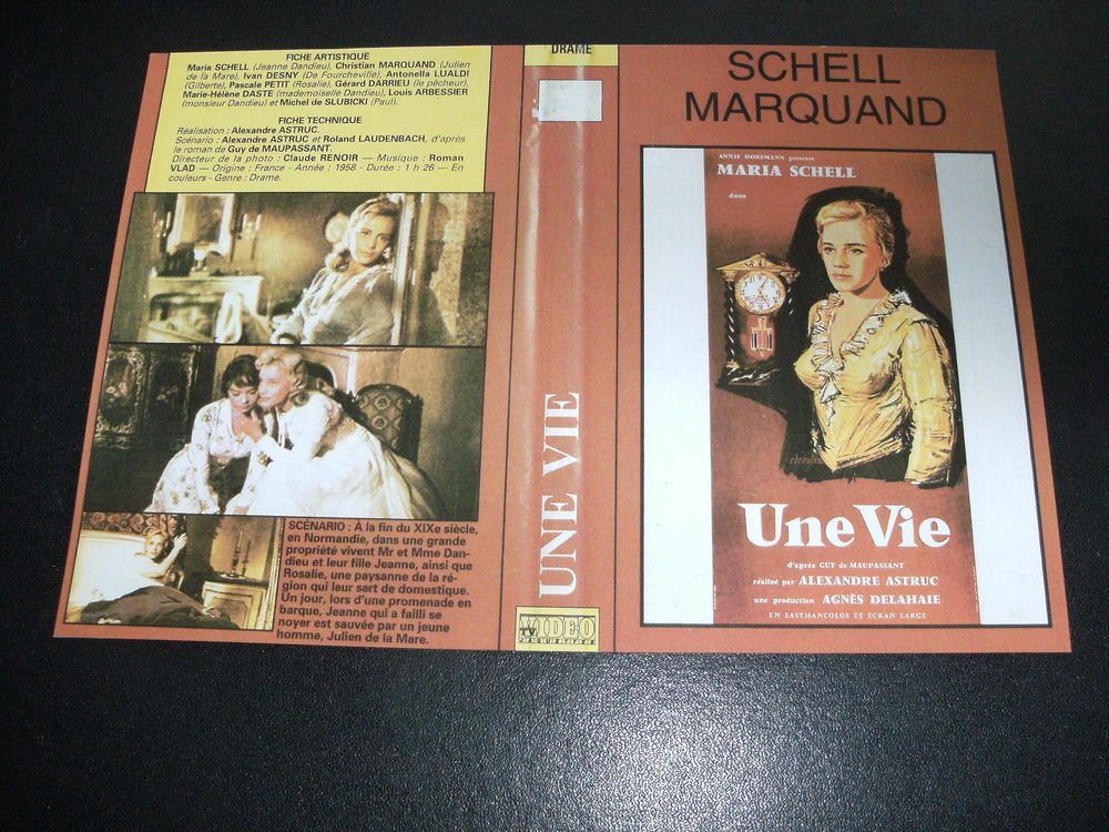 Film : " une vie " DVD et blu-ray
