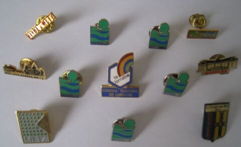 PIN'S sur le d�partement de la MOSELLE (6 � le lot) 6 Metz (57)
