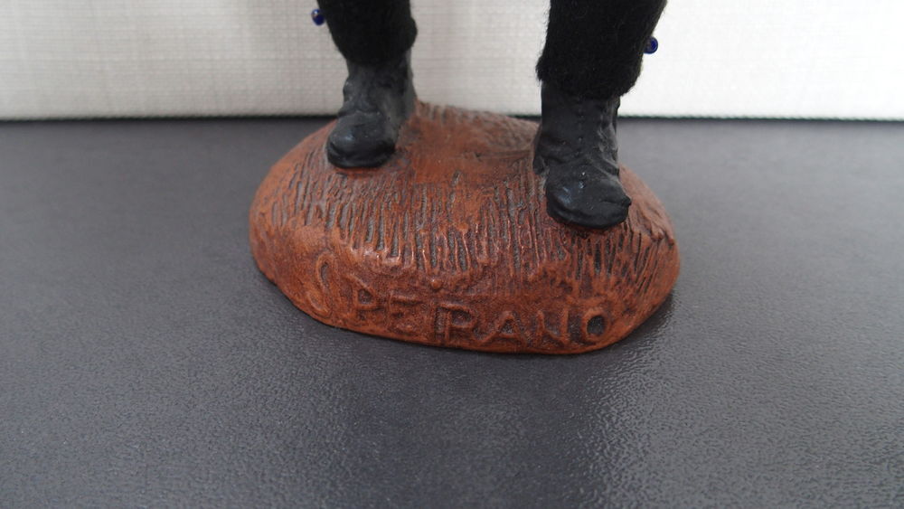 SANTON DE PROVENCE S. PEIRANO - JOUEUR DE TAMBOUR (28 cm) 