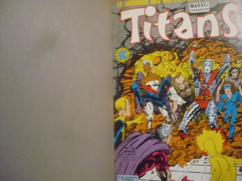 BD TITANS - Album MARVEL N&deg; 38 (N&deg; 112, 113, 114) 1988 Livres et BD