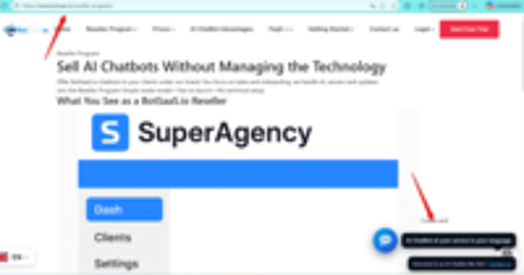   j'ai des sites web low cost avec IA 