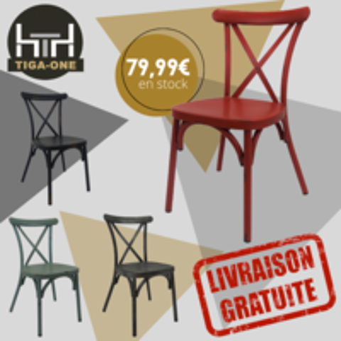   Chaise en stock 