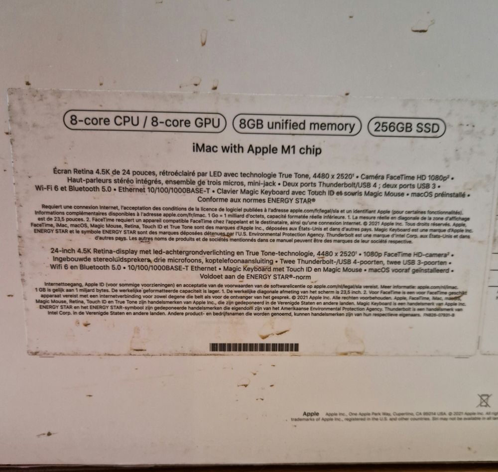 IMAC 24 ETAT NEUF Matériel informatique