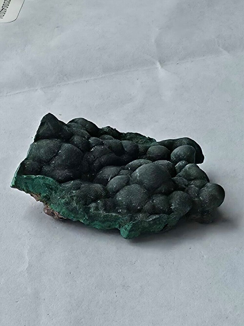 Malachite botryoidale Stalactite du Katanga(RDC)-20g 