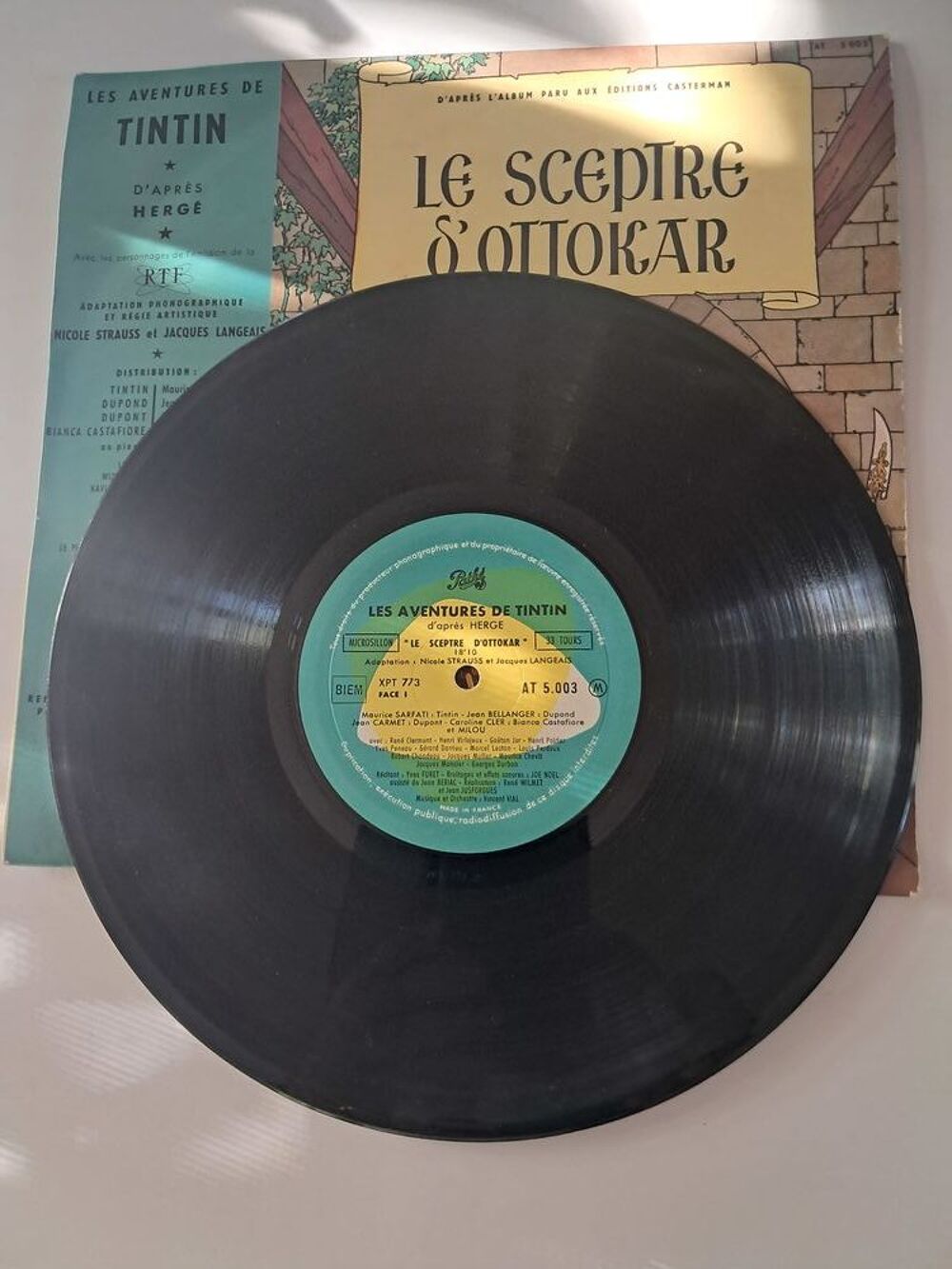 vinyle Les aventures de Tintin: Le sceptre d'Ottokar CD et vinyles