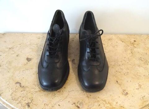 Chaussures femme en cuir MEPHISTO, noire, p 37, talons 5cm  40 Paris 4 (75)