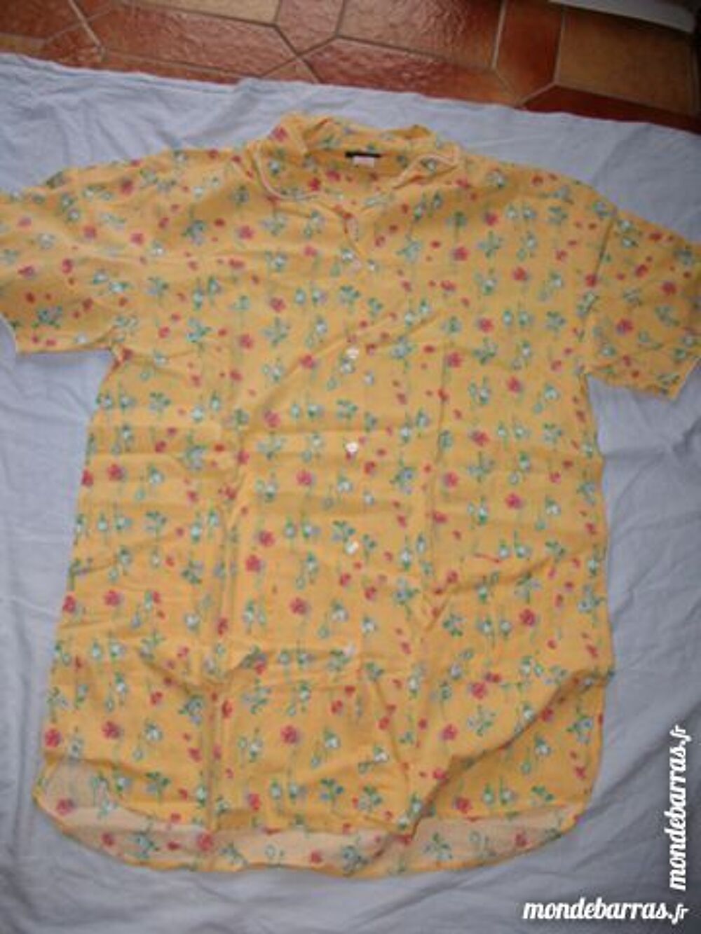 Chemises de Nuit courtes en coton T42 &agrave; T54/56 Vêtements