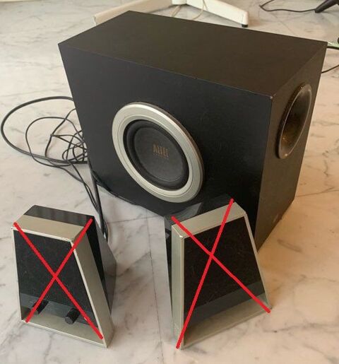 caisson de basse Altec Lansing 10 Beauchamp (95)
