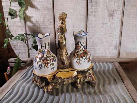 Service Huilier Vinaigrier Fa�ence de Saint-Cl�ment 39 Loches (37)