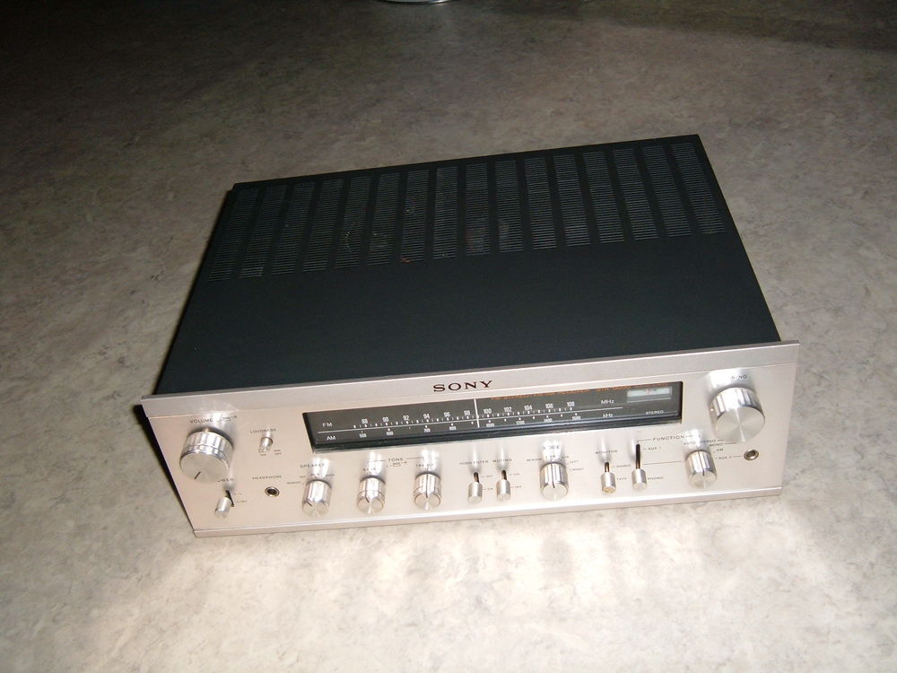 STR-6055 (vintage 1970) SONY INOX &amp; JVC-100 Audio et hifi