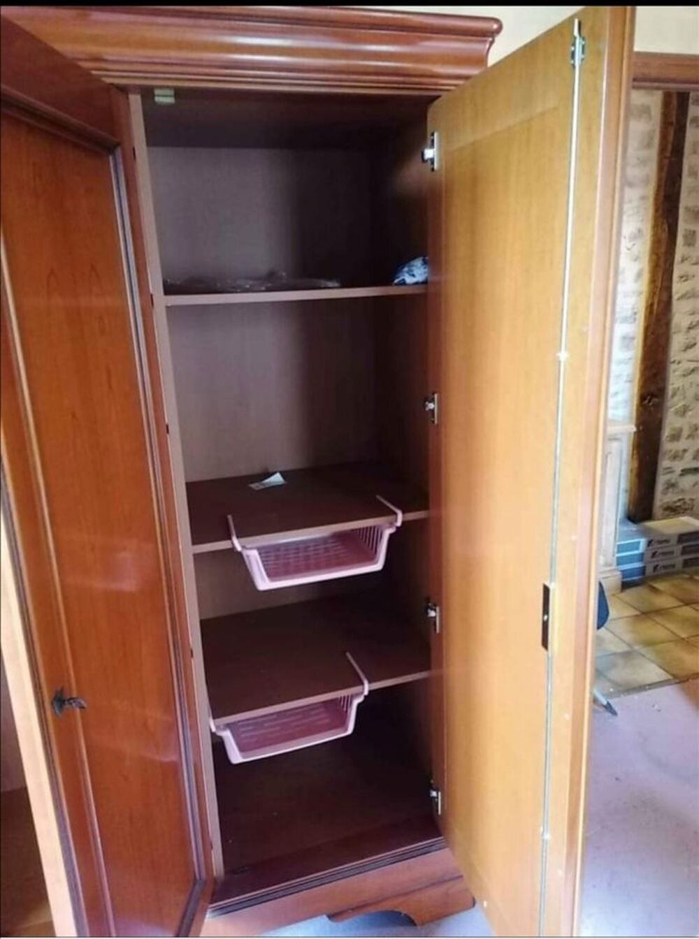 ARMOIRE MERISIER EXCELLENT &Eacute;TAT Meubles