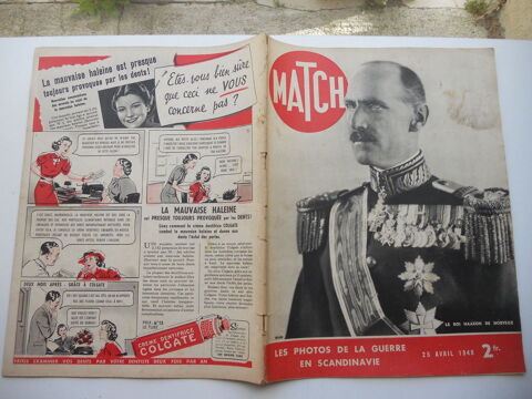 MATCH No 95 : LES PHOTOS DE LA GUERRE EN SCANDINAVIE - 1940 5 Tours (37)