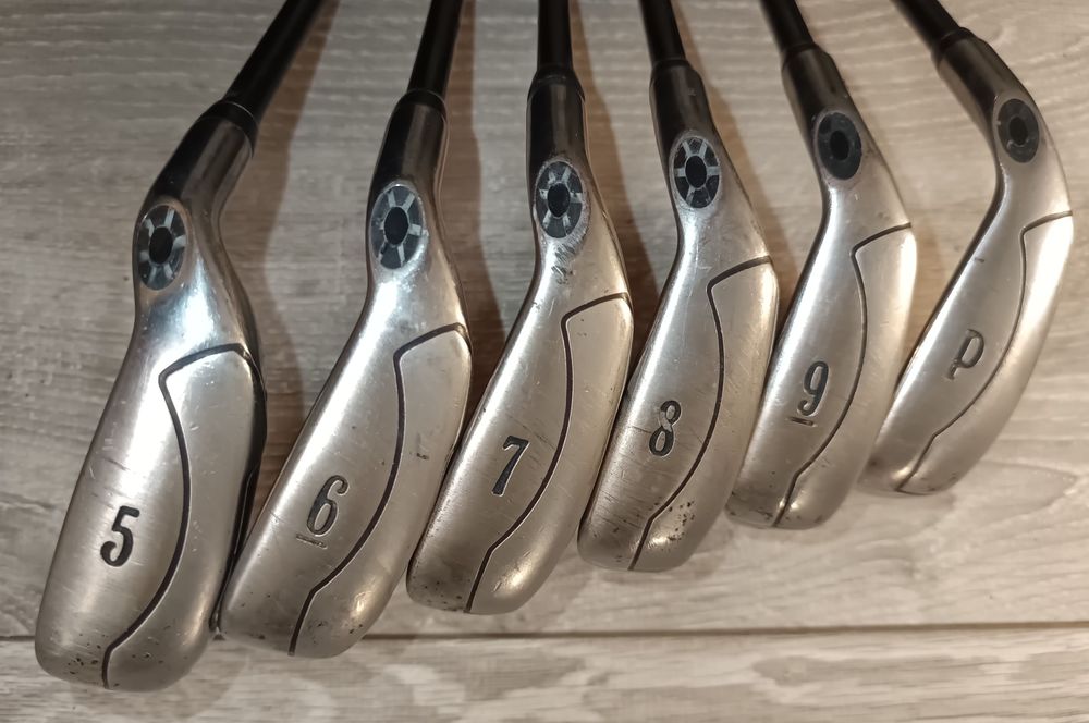 S&eacute;rie de Fers de Golf Callaway Fusion Wide Sole en Graphite Sports