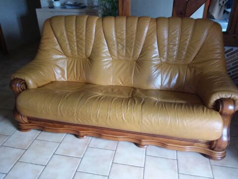CANAP  - FAUTEUIL - POUF EN CUIR
TAT TRS SATISFAISANT 510 Bourges (18)