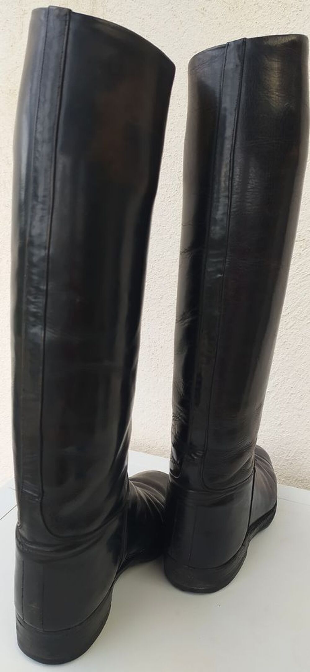 Bottes d'&eacute;quitation en cuir Sports