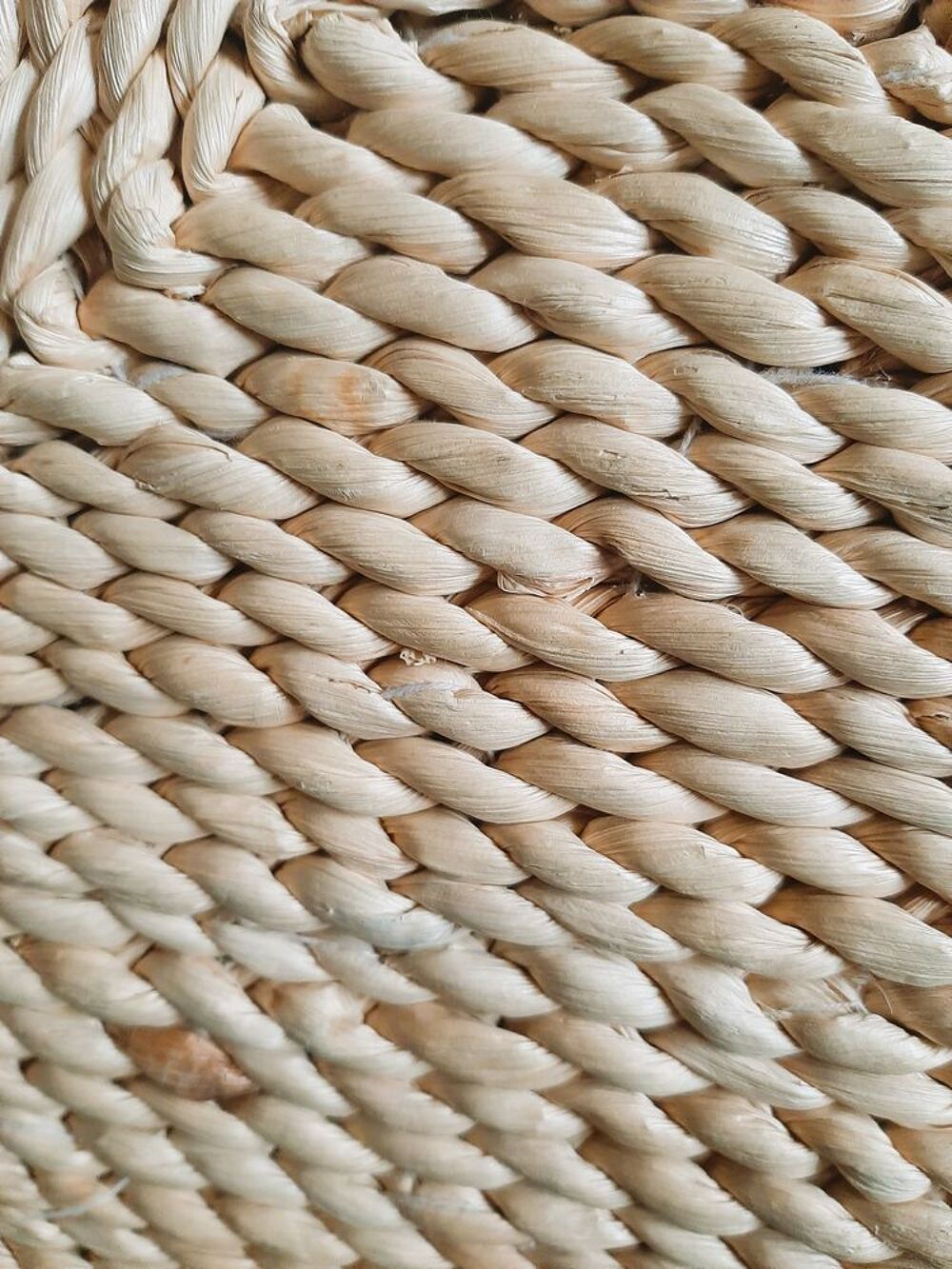 Coussins paille Décoration