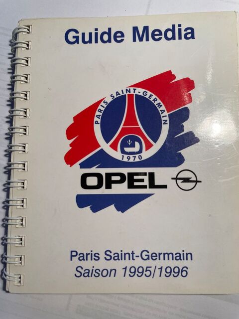 Guide PSG / Opel saison 1995/1996 28 Arcueil (94)