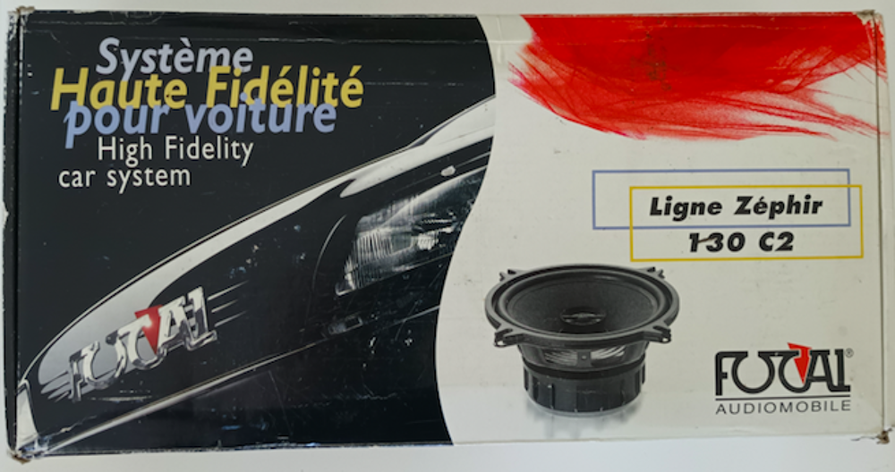 Paire enceintes FOCAL pour voiture Audio et hifi