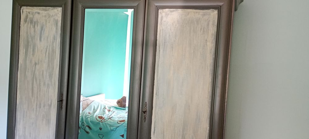 Armoire chambre &agrave; coucher adulte et commode Meubles